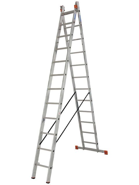 Žebřík dvoudílný víceúčelový Monto-Profi 2x12 příček