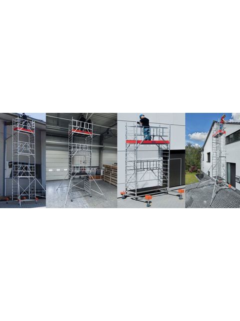 Pojízdné lešení ClimTec, sestava 7m
