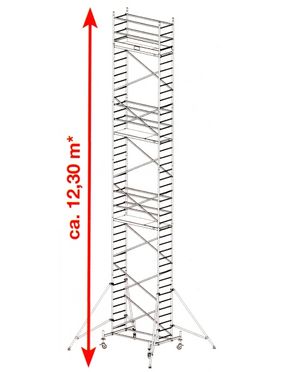 Pojízdné lešení ProTec 2,0 x 0,7, prac.výška 12,3 m